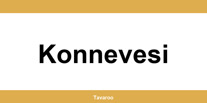 Posti toimipiste alueella Konnevesi