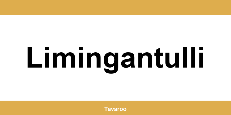 Posti toimipiste alueella Limingantulli