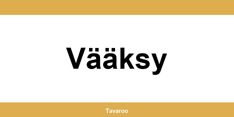 Posti toimipiste alueella Vääksy