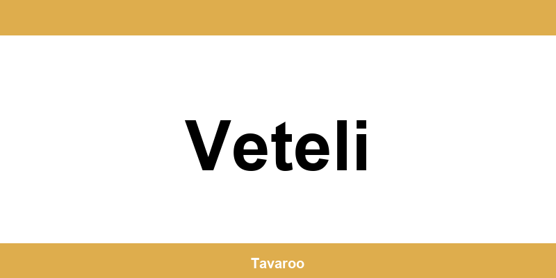 Posti toimipiste alueella Veteli