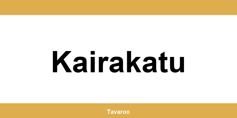 Posti toimipiste alueella Kairakatu