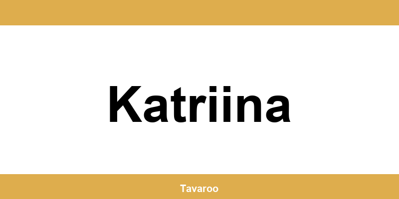 Posti toimipiste alueella Katriina