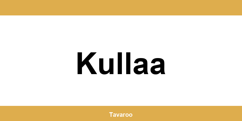 Posti toimipiste alueella Kullaa