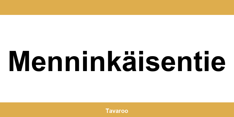 Posti toimipiste alueella Menninkäisentie