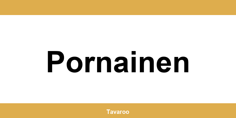 Posti toimipiste alueella Pornainen
