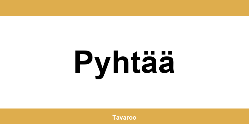 Posti toimipiste alueella Pyhtää