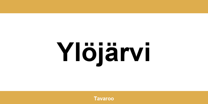 Posti toimipiste alueella Ylöjärvi